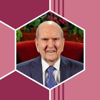 President Russell M. Nelson speaks at a pre-recorded message for the 194th Semi-Annual General Conference.