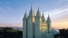 Salt Lake Temple in morning light