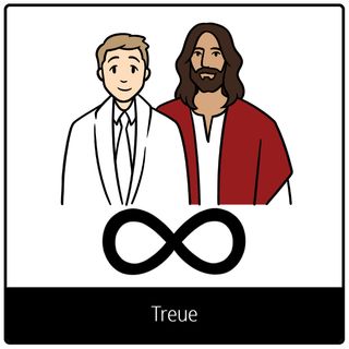 Symbol für Evangeliumsbegriff: Treue