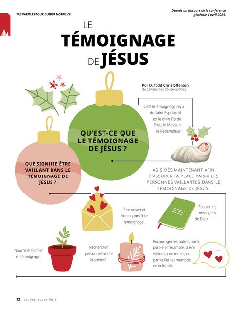 Qu’est-ce que le témoignage de Jésus ?