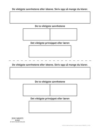 Den viktigste sannheten