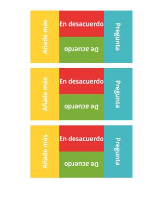 Tarjetas de participación