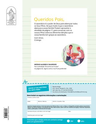 PDF da página com um formulário de autorização