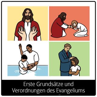 Symbol für Evangeliumsbegriff: Erste Grundsätze und Verordnungen des Evangeliums