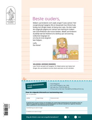 brief aan ouders