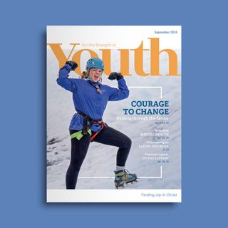 Product shot of the September 2024 Youth Magazine cover