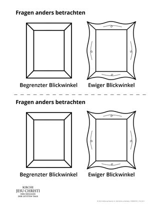 Fragen aus einem ewigen Blickwinkel betrachten