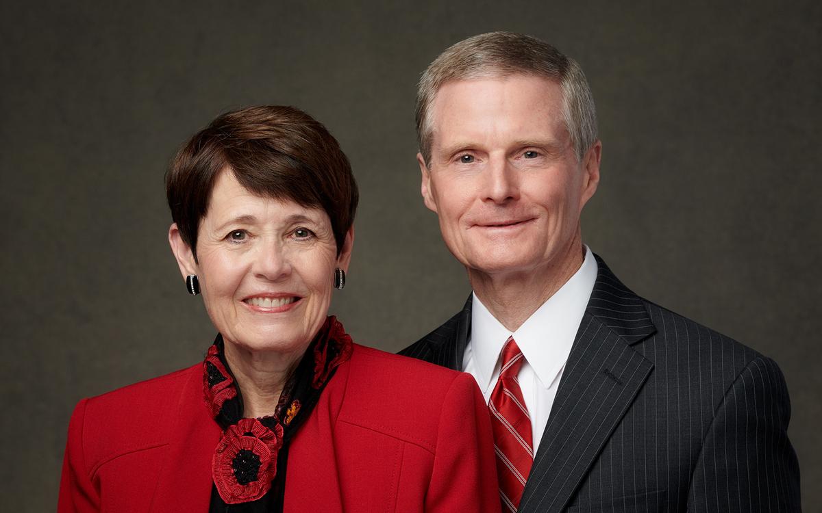 Elder Bednar and Sister Bednar