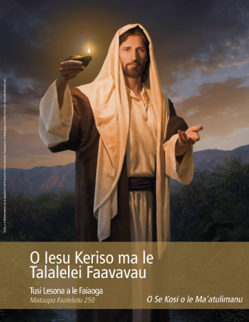 O Iesu Keriso ma le Talalelei Faavavau Tusi Lesona a le Faiaoga